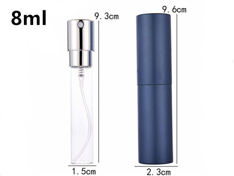 5ml 8ml 10ml glass spray Metal Perfume Bottle