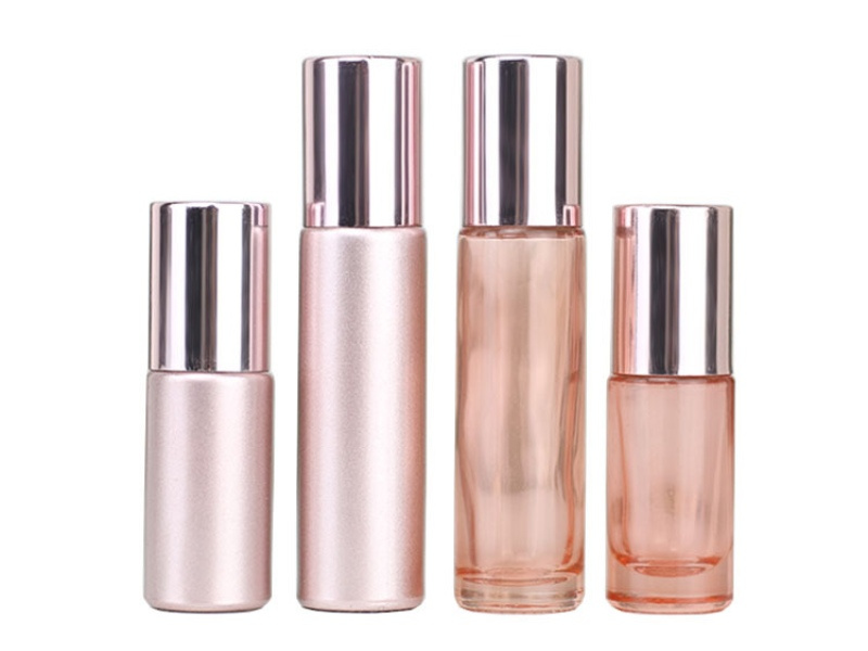 Rose Gold Refillable Roller Ball Bottles