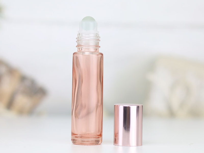 Rose Gold Refillable Roller Ball Bottles