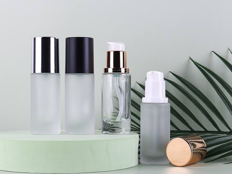 30ml Round Glass Foundation Bottle