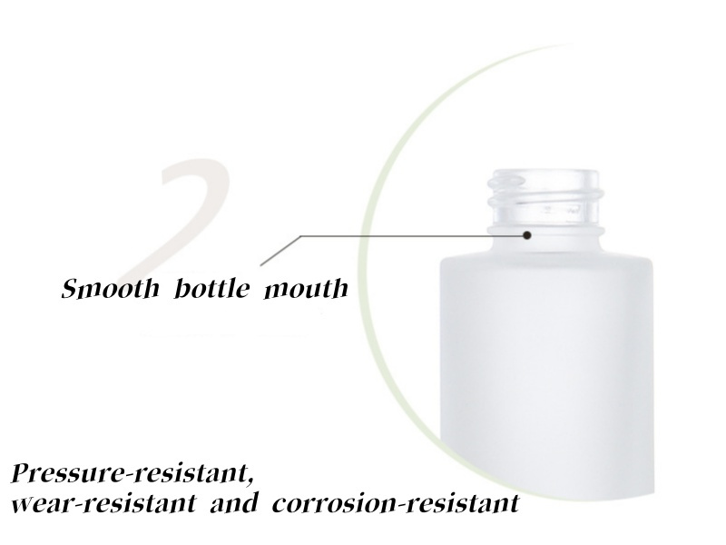 30ml Round Glass Foundation Bottle