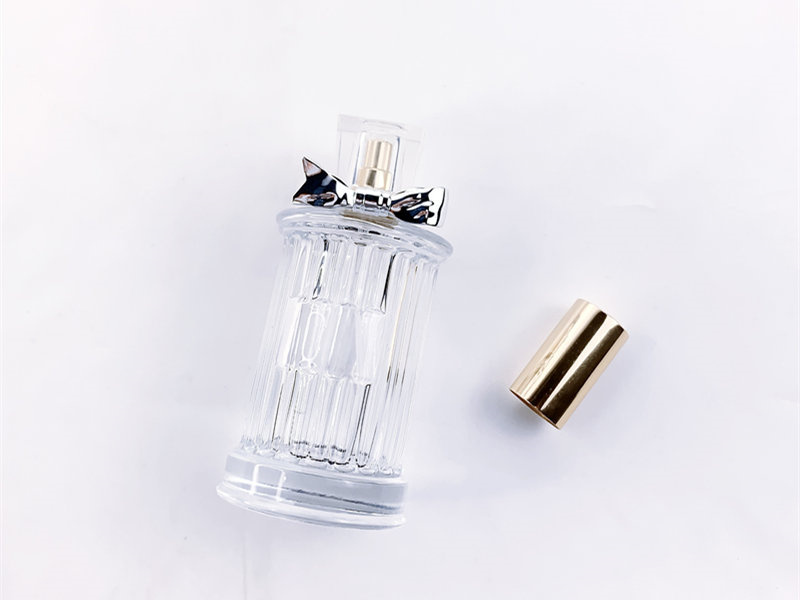 Vertical stripes 45ml Round Perfume Spary Bottle