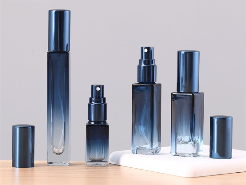 3-10ML Small Blue Perfume Bottle