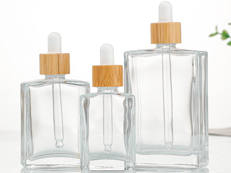 30-100ml Square Glass Dropper Bottles