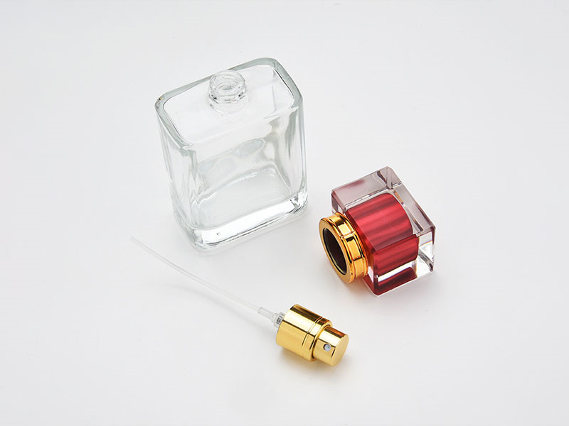 30ML 50ML Square Perfume Glass Bottle