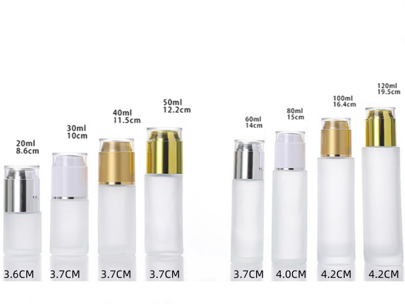 20-120ml Transparent Lotion Bottle