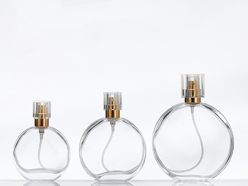 30-100ML Oblong Transparent Perfume Bottle