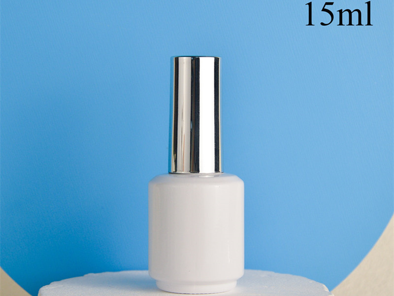 8ml-15ml White Nail Polish Bottle