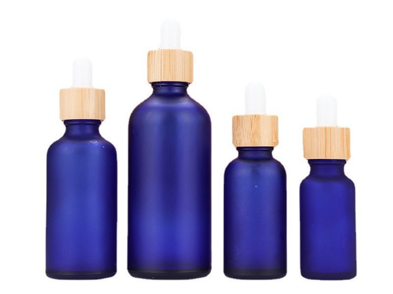 Blue Dropper Essential Oil Bottles