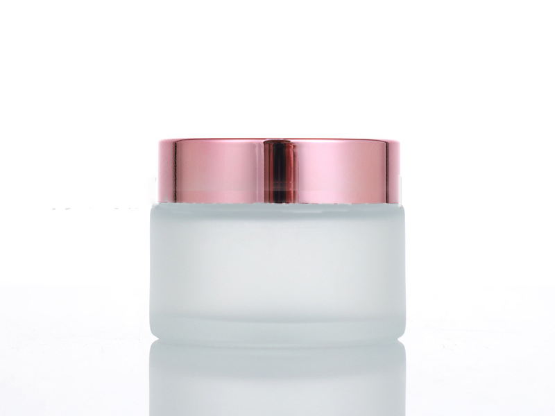 Rose gold cap cream bottle face cream jar eye cream bottle 8