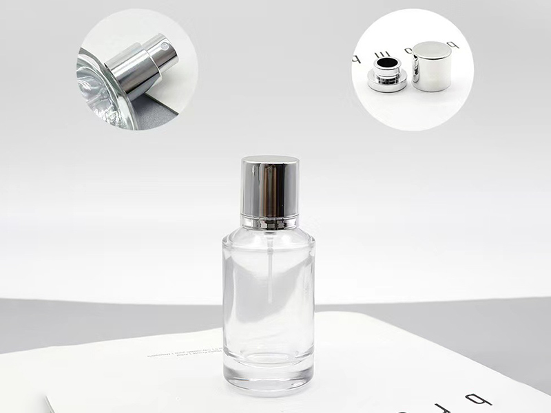 Wholesale glass perfume packaging bottle 50ml bayonet