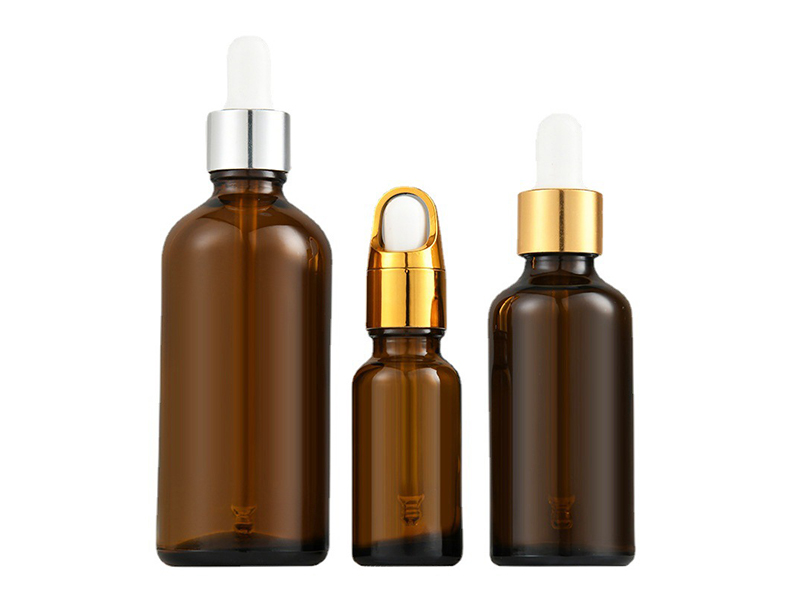 5-100ml Amber glass essential oil bottle