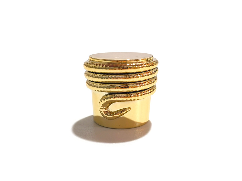 Electroplating perfume bottle cap