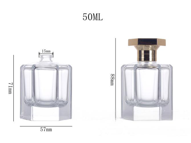 glass perfume spray bottle