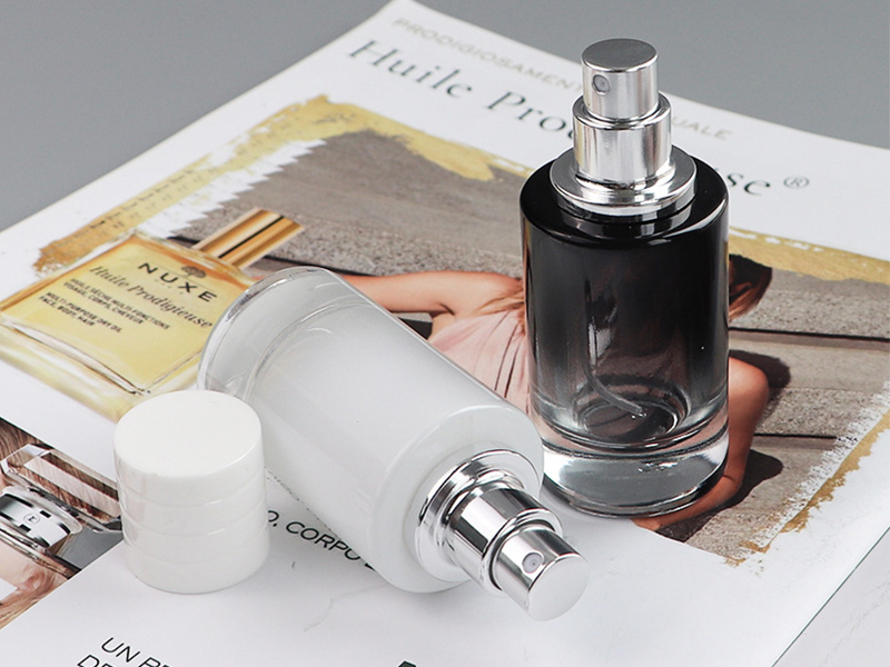 glass travel perfume bottle