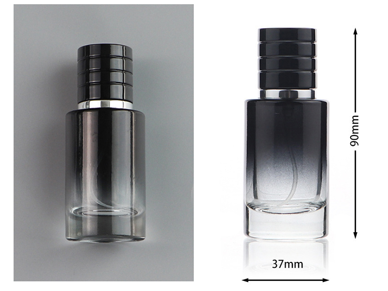 glass travel perfume bottle