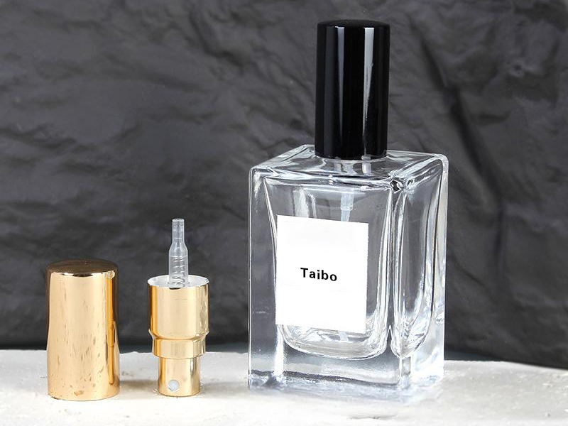 square glass perfume bottles