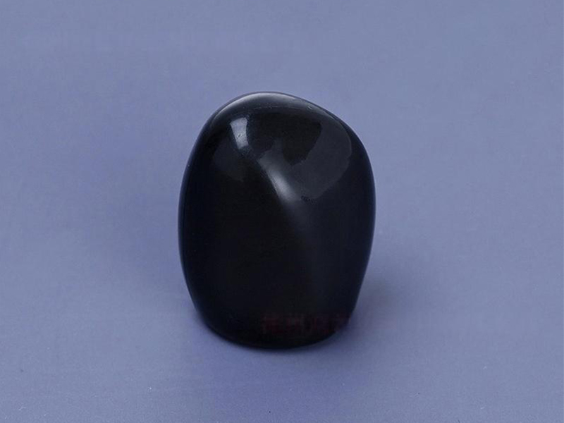 Black plastic perfume bottle cap