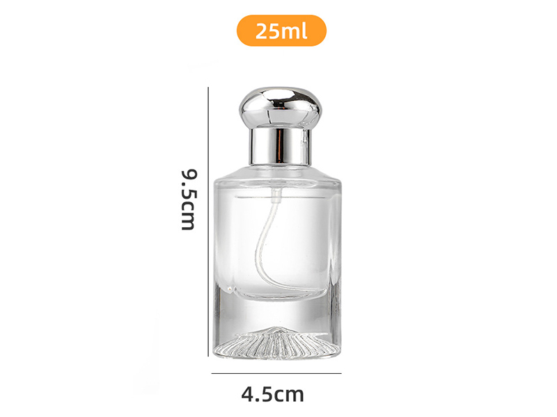 Clear Glass Perfume Bottle