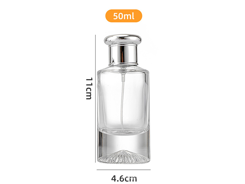 25ml 50ml Bayonet Clear Glass Perfume Bottle