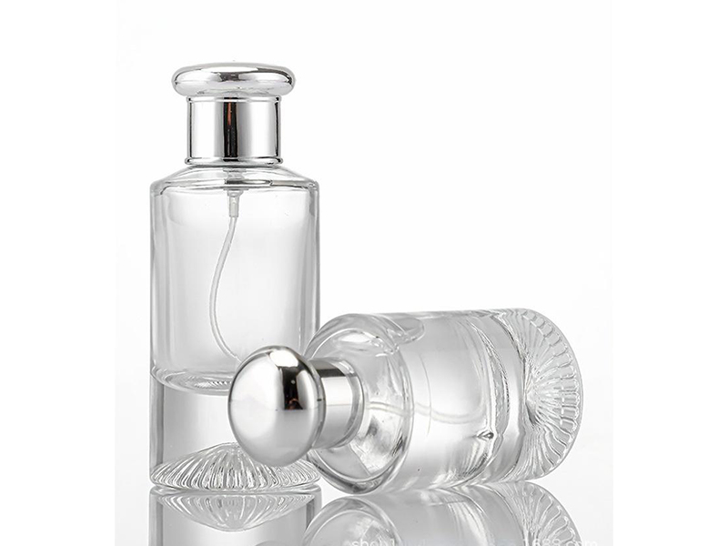 Clear Glass Perfume Bottle