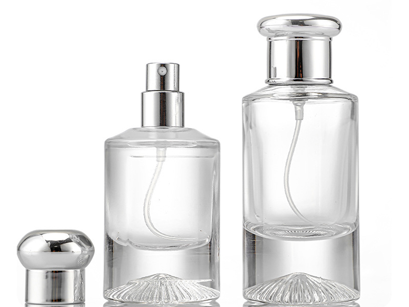 Clear Glass Perfume Bottle