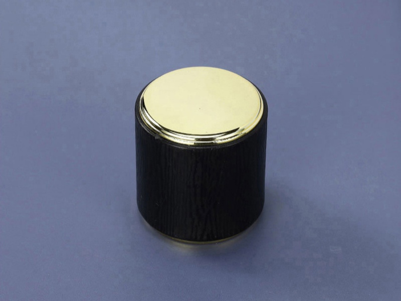 Cylindrical perfume bottle cap