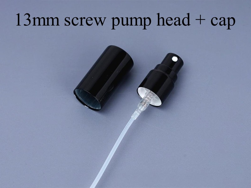 Plastic spray pump head