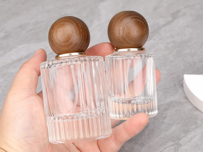 empty glass perfume bottle