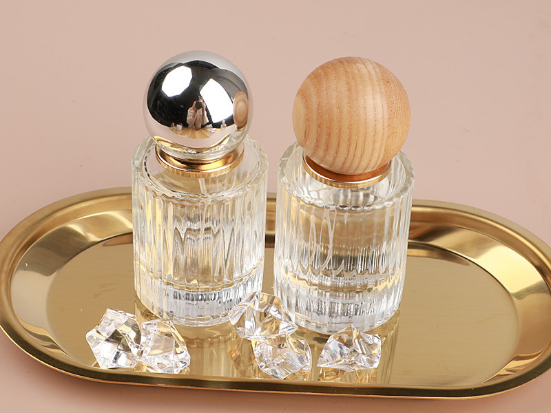 empty glass perfume bottle