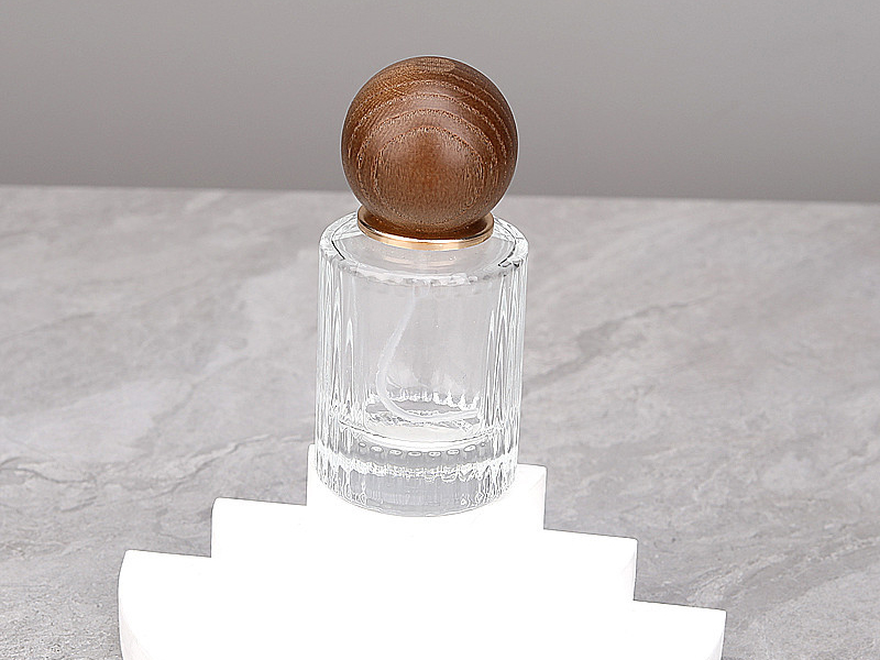 empty glass perfume bottle