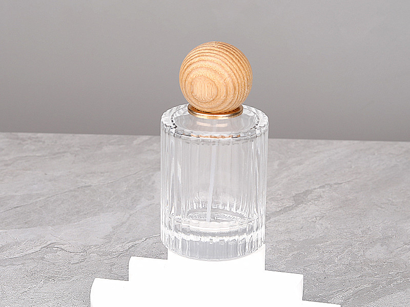 empty glass perfume bottle