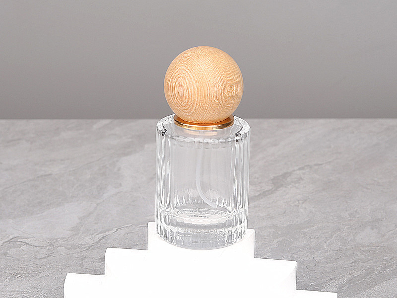 empty glass perfume bottle