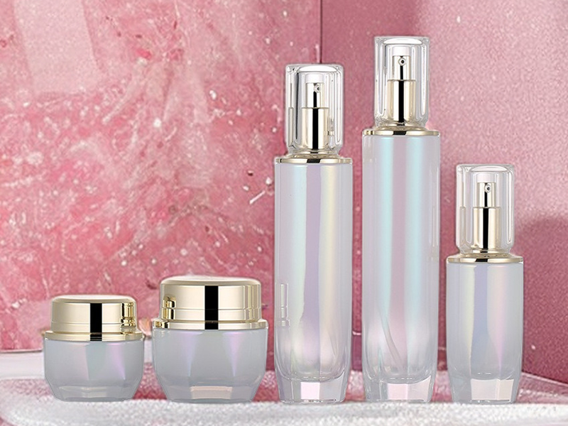 Empty Glass Cosmetic Bottles