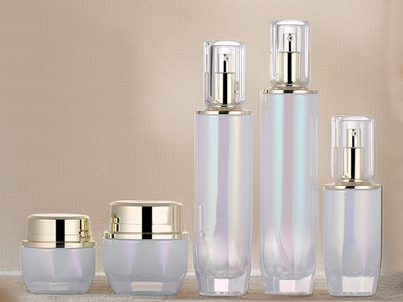 Empty Glass Cosmetic Bottles