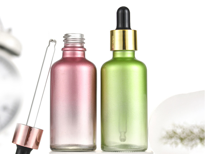 Frosted Glass Dropper Bottles