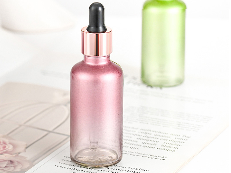 Frosted Glass Dropper Bottles