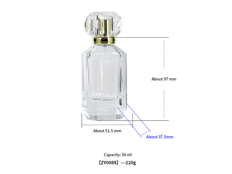 perfume glass bottle