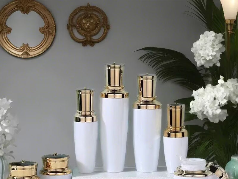 Glass Cosmetic Bottles Set