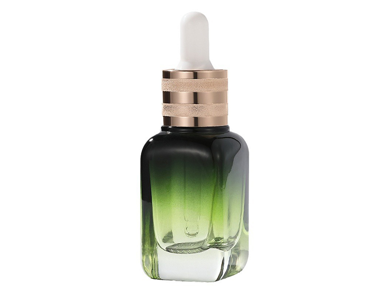 10ml 20ml Green square essential oil bottle